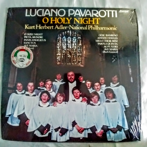 Luciano Pavarotti- O Holy Night, Vinyl LP - Picture 1 of 8